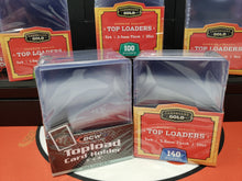 Toploader Pack Sampler combo Ultra Pro BCW Cardboard Gold (35pt 60pt 79pt 100pt 140pt 190pt 240pt)