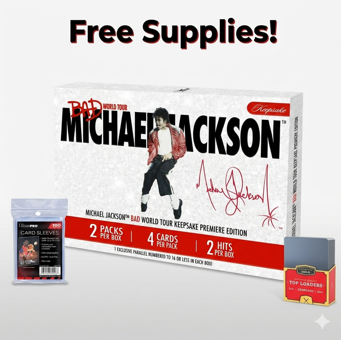 2025 Keepsake Michael Jackson Bad World Tour Collection Breaker Box w/SUPPLIES!