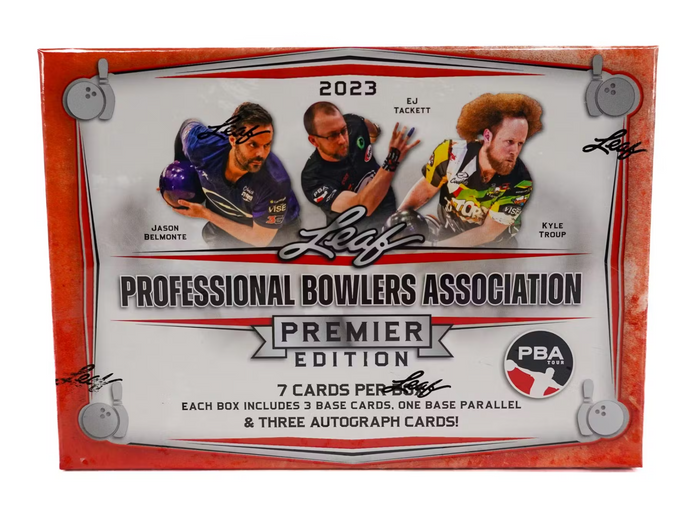 2023 Leaf Professional Bowlers Association PBA Premier Hobby Box