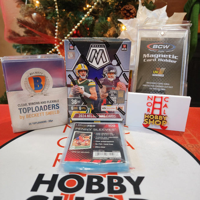 2024 Panini Mosaic Football Hobby Exclusive Blaster Box (6 cards per pack | 6 packs per box) w/Supplies!