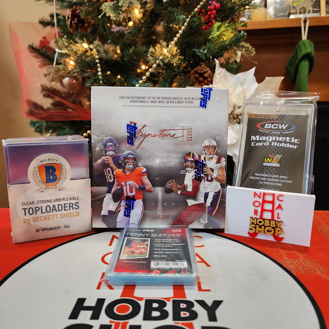 2024 Topps Signature Football Mega Box with Supplies!