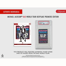2025 Keepsake Michael Jackson Bad World Tour Collection Breaker Box w/SUPPLIES!