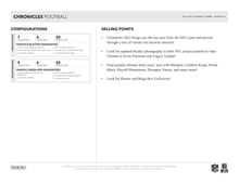 2022 Panini Chronicles Football Fanatics Exclusive Hobby Blaster 20 BOX CASE