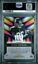 2017 Panini Prizm Football Card Evan Engram Instant Impact Black Finite RC 1/1 PSA 9