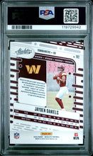 2024 Panini Absolute Football Card Jayden Daniels Blue Rookie #102 PSA 9