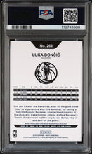 2018-19 Panini Hoops Basketball Card Luka Doncic Green RC Parallel PSA 9
