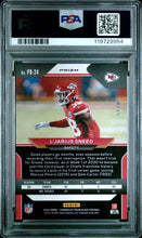 2020 Panini Chronicles Football Card L'Jarius Sneed Prizm Black Orange RC #PB24 /75 PSA 9