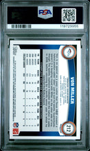 2011 Topps Chrome Football Card Von Miller Refractor RC #212 (Ball in Hands) PSA 10