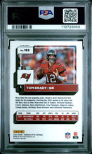 2022 Panini Donruss Optic Football Card Tom Brady Stars Prizm #183 PSA 9