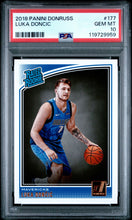 2018-19 Panini Donruss Basketball Card Luka Doncic RC #177 PSA 10