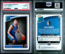 2018-19 Panini Donruss Basketball Card Luka Doncic RC #177 PSA 10