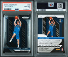 2018-19 Panini Prizm Basketball Card Luka Doncic RC #280 PSA 10
