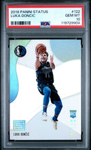 2018-19 Panini Status Basketball Card Luka Doncic RC #122 PSA 10