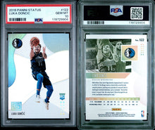 2018-19 Panini Status Basketball Card Luka Doncic RC #122 PSA 10