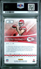 2017 Panini Rookies & Stars Football Card Patrick Mahomes Rookie #201 PSA 10 (C)