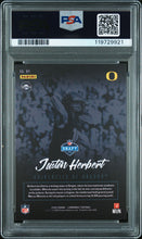 2020 Panini Luminance Football Card Justin Herbert Rising SSP Case Hit PSA 10