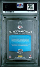 2017 Panini Donruss Football Card Patrick Mahomes Rated Rookie #327 PSA 7
