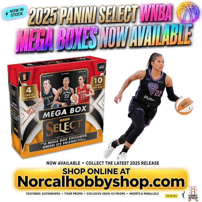 2025 Panini Select WNBA Basketball Hobby Mega Box - Free Shipping!