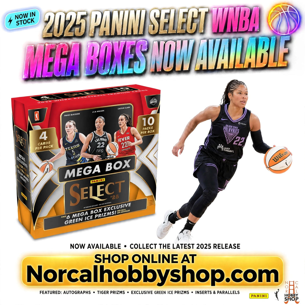 2025 Panini Select WNBA Basketball Hobby Mega Box - Free Shipping!