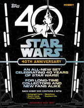 2017 Topps Star Wars 40th Anniversary Hobby Box