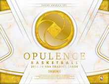 2018/19 Panini Opulence Basketball Hobby 3 Box Case FREE SUPPLIES!
