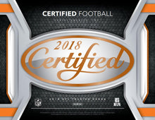2018 Panini Certified Football Hobby Box w/Free Supplies