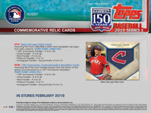2019 Topps Series 1 Baseball Hobby Jumbo Box w/2 Silver Packs - Free Supplies!
