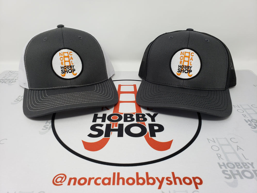NorCal Hobby Shop Snapback Trucker Hat w/3D Embroidery