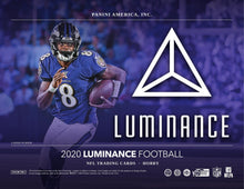 2020 Panini Luminance Football Hobby Box with FREE SUPPLIES!
