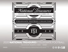 2020 Panini National Treasures Collegiate Football Hobby Box with FREE SUPPLIES & SHIPPING!