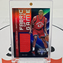 2016/17 Totally Certified Basketball Card Pascal Siakam FOTG Rookie Jersey /99