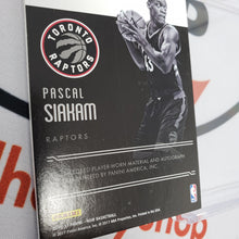 2016/17 NOIR Basketball Card Pascal Siakam 2 color Rookie Patch Auto /75