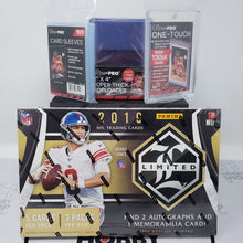 2019 Panini Limited Football Hobby Box w/Free Supplies!