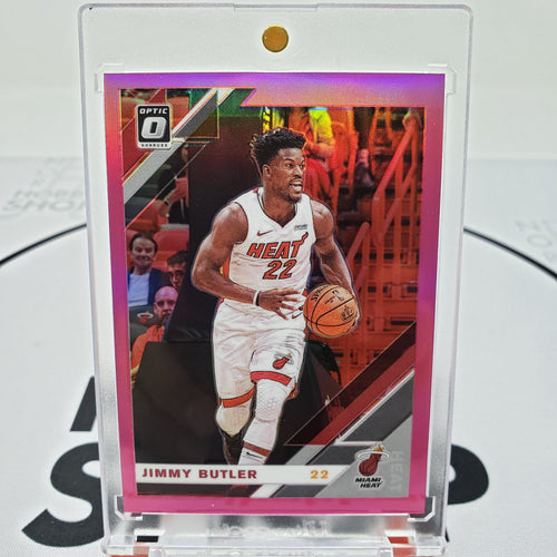 2019/20 Donruss Optic Basketball Card Jimmy Butler Pink Prizm 1/25