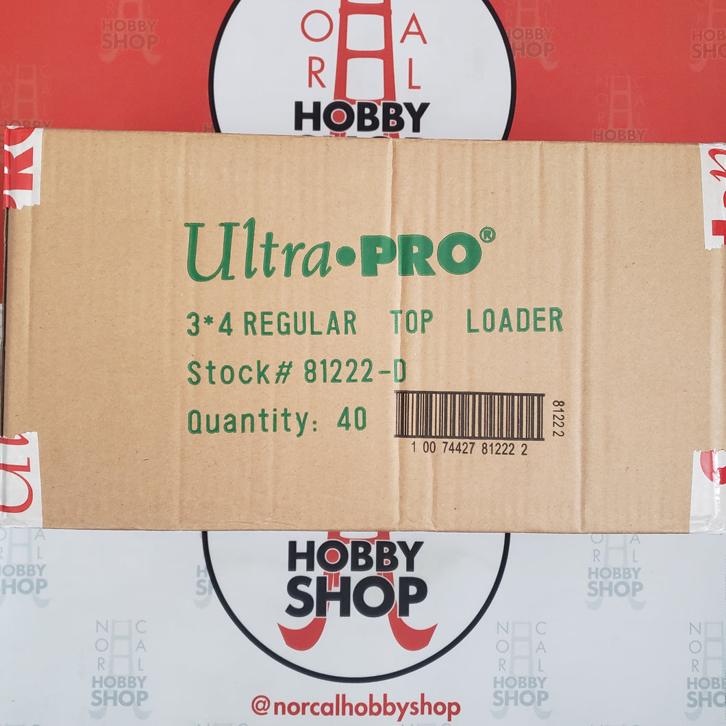 3x4 Ultra Pro Toploaders 40-Pack Case (1,000 total toploaders)