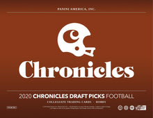 2020 Panini Chronicles Draft Picks Football Hobby Box with FREE SUPPLIES!