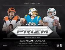 2020 Panini Prizm Football Multi-Pack Cello Retail Box