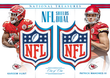 2017 Panini National Treasures Football Hobby Box w/2 Free One Touch Mag Holders!