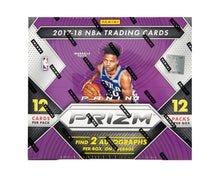 2017/18 Panini Prizm Basketball Hobby Box (Free One Touch & Pack of graded card sleeves - LAST ONE!!!)