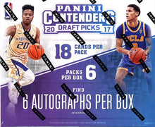 2017/18 Panini Contenders Draft Basketball Hobby Box (6 Autos! - Bonus Gift: Free One Touch Holder!)