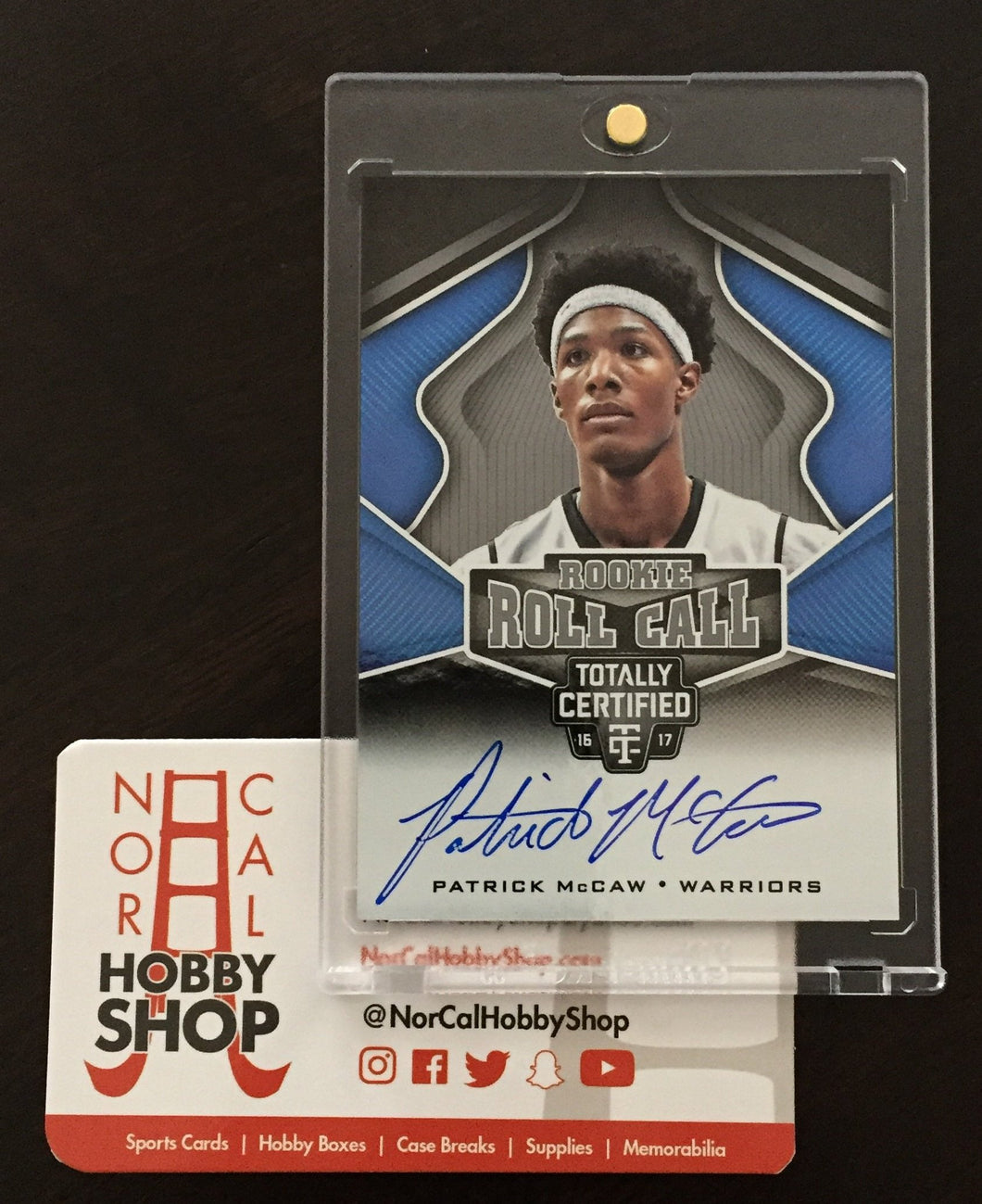 2016/17 Totally Certified Patrick McCaw Rookie Roll Call Autograph - Golden State Warriors