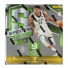 2017/18 Panini Spectra Basketball Hobby Box - Free Supplies!