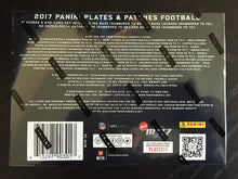2017 Panini Plates & Patches Football Hobby Box w/Free One Touch Holder!